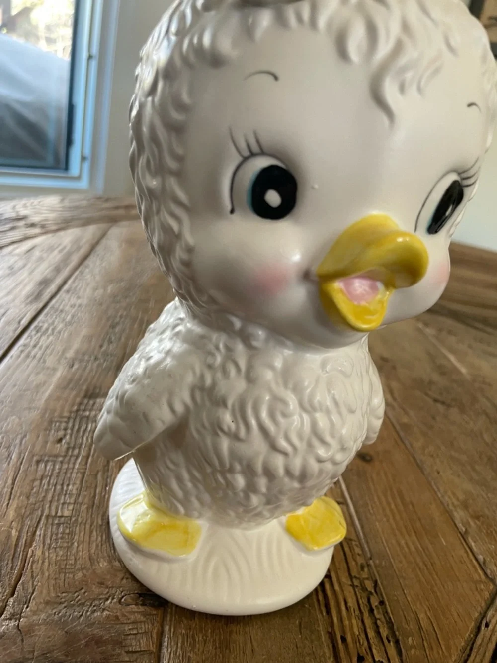 Vintage Chick Vase/Utensil Holder In Excellent Condition - Picture 2 of 8